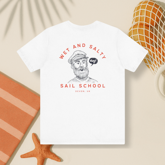Wet and Salty Sail School Tee