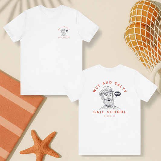 Wet and Salty Sail School Tee