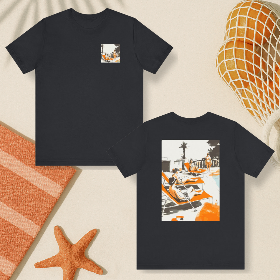 Orange Recline Tee