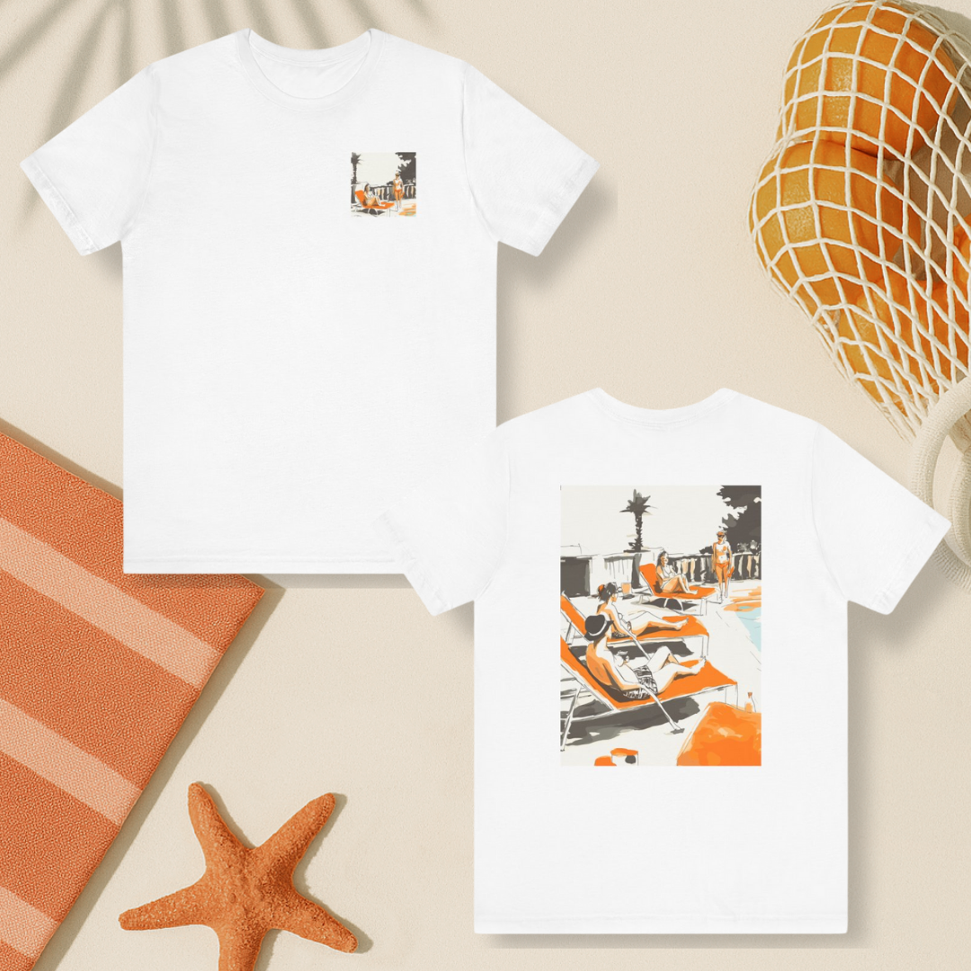 Orange Recline Tee