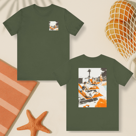Orange Recline Tee