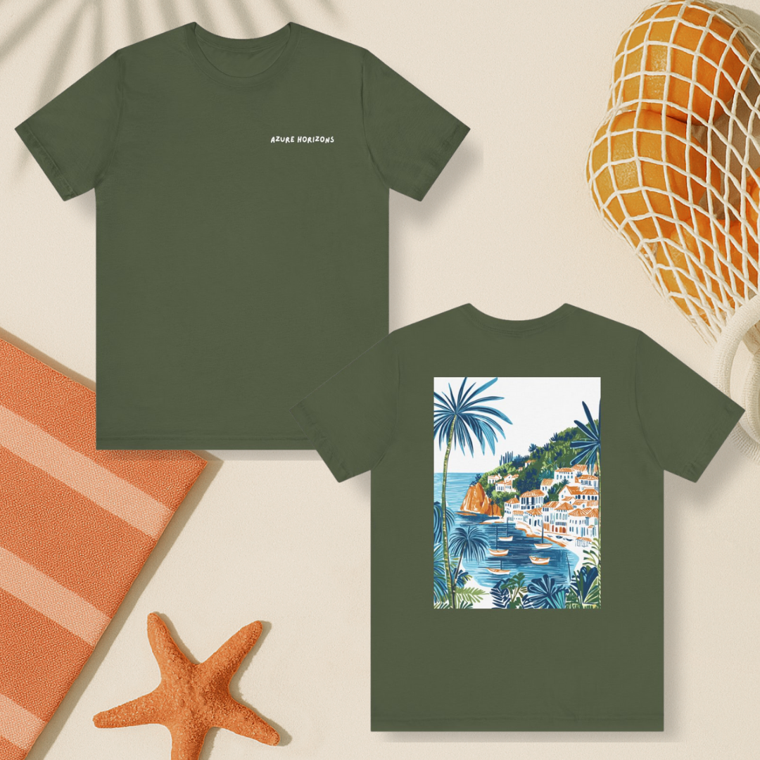 Azure Horizons Tee