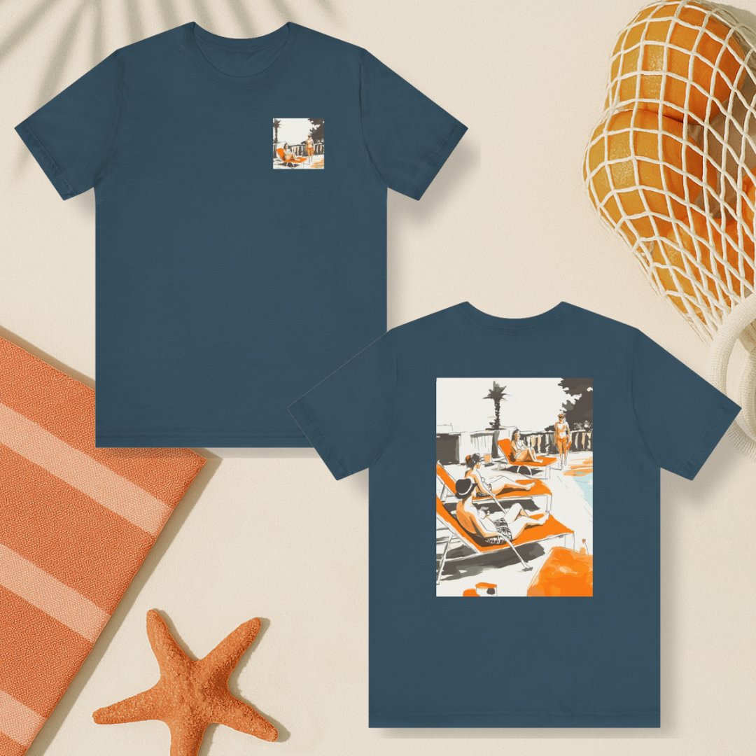 Orange Recline Tee