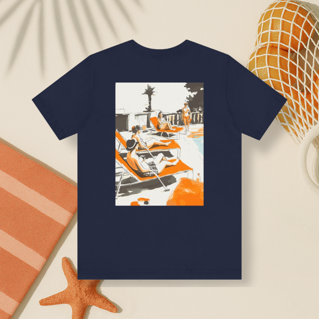 Orange Recline Tee