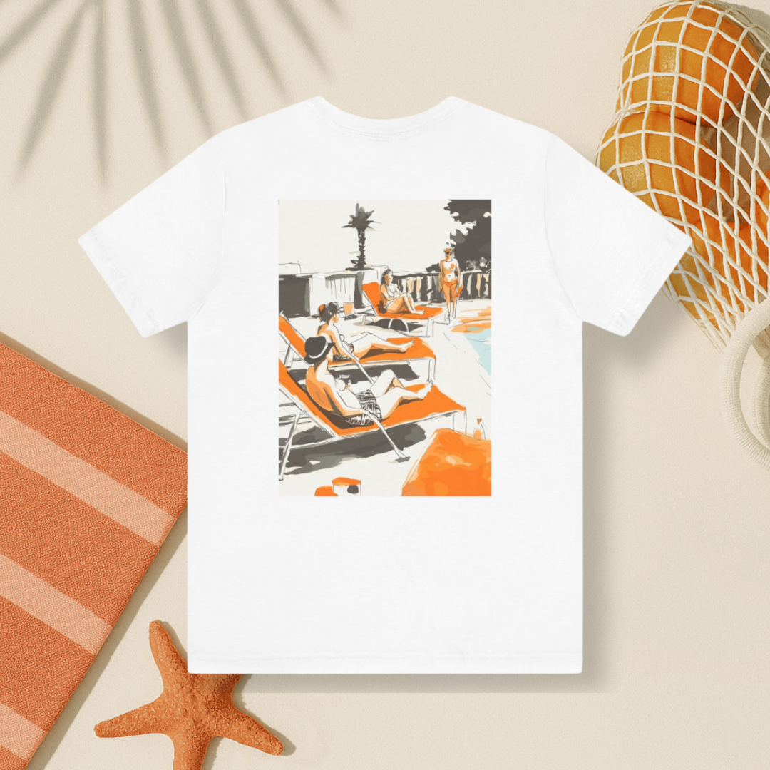 Orange Recline Tee